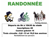 Randonnée le 31 août à Frangy en Bresse 
