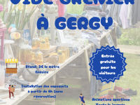 Vide-grenier à Gergy le 7 septembre 