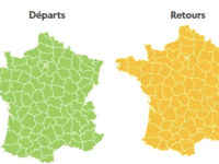 Les routes encore chargées dans le sens des retours ce dimanche