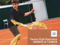 Portes-ouvertes organisées au Tennis Club d'Epervans