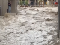 A Cassis, des pluies torrentielles s'abattent sur la ville 
