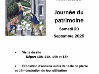 JOURNEE  DU PATRIMOINE - Profitez d'une visite exceptionnelle du Château de Montaigu 