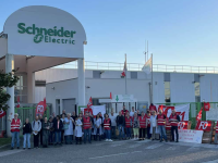 Schneider Electric débraye ce lundi matin en soutien aux sites de Privas et Montélimar... et face aux interrogations sur l'avenir