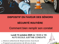 Comment bien remplir son constat  ? Une opération organisée en faveurs des seniors de Crissey 