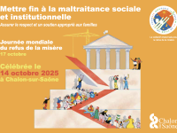 Mettre fin à la maltraitance sociale et institutionnelle. Assurer le respect et un soutien approprié aux familles - La ville de Chalon se mobilise 
