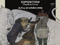 Bouffons, mages, satrapes et autres quidams, de Denis Jourdin, avec l'association Art & Image.