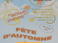 La 30e Edition de la Fête d'Automne à Saint-Bérain-sur-Dheune vous attend ce dimanche 