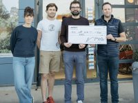 OCTOBRE ROSE - Le magasin GIANT a remis 600 euros à l'association pour la recherche médicale en Saône et Loire