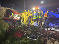Ce que l'on sait de l'accident de voiture ayant coûté la vie à cinq personnes lundi en fin d'après-midi