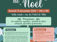 Le marché de Noël de Givry vous attend le samedi 13 décembre 
