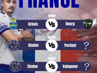 COUPE DE FRANCE HANDBALL - Chalon reçoit à la Verrerie une triangulaire 