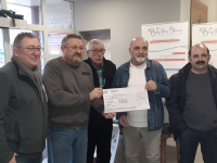 La Maison des vins de Chalon a sollicité les bénévoles des Papillons Blancs pour emballer vos achats 