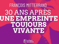 30e anniversaire de la mort de François Mitterand - La Fédération PS de Saône et Loire lui rend hommage