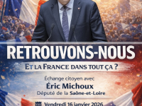 Eric Michoux, député de Saône et Loire, organise un rendez-vous citoyen à Bouhans 