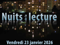 Les Nuits de la lecture organisées par la bibliothèque municipale adulte le vendredi 23 janvier