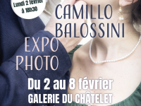 Le photographe italien Camillo Balossini s'expose à la galerie du Châtelet 