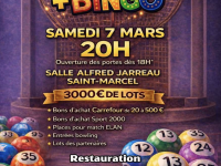 Loto - bingo du Handball Club Saint-Marcel le samedi 7 mars 
