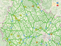 TEMPETE NILS - Prudence si vous devez vous rendre en Côte d'Or... de nombreuses routes inondées ou coupées par des chutes d'arbres 