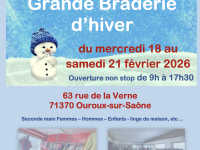 Grande braderie d'hiver à la Vestiboutique de la Croix-Rouge cette semaine 