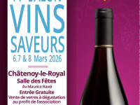 Organisé par le Rotary Chalon Saint-Vincent le 11e salon « Vins-Saveurs » est annoncé du 6 au 8 mars prochain au profit d’« Un avion, Un enfant, Un rêve »