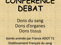 Une conférence-débat le 26 février à Buxy sur les dons d’organes, de tissus et de sang