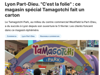 Ce magasin spécial Tamagotchi fait un carton à Lyon Part-Dieu