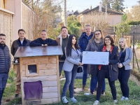 Un joli cadeau offert à l'association Cesar 