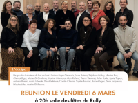 MUNICIPALES 2026 - RULLY - Sylvie Trapon et ses colistiers annoncent une réunion publique 