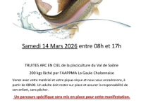La Gaule Chalonnaise organise une journée truite pour enfants à Champforgeuil