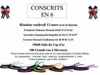 Réunion des conscrits en 6 à Mercurey ce vendredi 