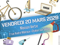 Le prochain café-réparation se tiendra le 20 mars à la Maison Verte à Chalon 