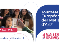 Les Journées Européennes des Métiers d'Art® en Bourgogne-Franche-Comté du 7 au 12 avril 