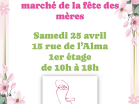 Spécial marché de la fête des mères ce samedi au local de Toujours Femme