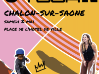 Ce samedi 2 mai, l’Urban Tennis Tour s’installera place de l’Hôtel-de-Ville de Chalon