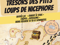 L’association « Les P’tits Loups de Nicéphore » organise une grande chasse aux trésors le samedi 30 mai