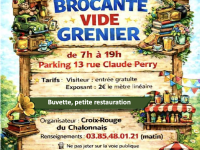 La brocante vide-grenier de la Croix Rouge c'est ce lundi 