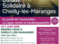 Balade solidaire à Cheilly les Maranges le 7 juin 