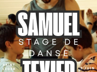 Stage de danse avec Samuel Texier le 7 juin à Saint-Léger-sur-Dheune 