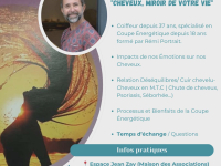 Conférence/atelier autour des cheveux, miroir de votre vie - par Jimmy Grenard 