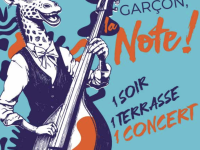1 soir, 1 terrasse, 1 concert - Garçons la note revient pour juillet et août 