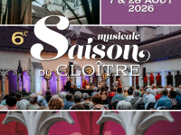 6e saison musicale du Cloître - Découvrez tout le programme 