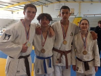 Les Cadets du Judo Club Chalonnais s’illustrent  et se qualifient pour un championnat de France