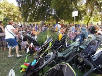 Bons plans pour grands parents en garde des petits enfants pendant Chalon dans la rue.