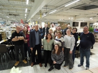 Or, argent, vermeil, les médailles du travail pleuvent chez BUT à Chalon !