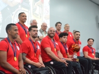 Un tonnerre d'applaudissements ce lundi soir au Conseil Communautaire du Grand Chalon pour les Champions de France de basket fauteuil 