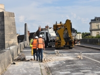 Pont Saint-Laurent -  Fin des travaux le 8 février 2024 : circulation ouverte dans les 2 sens