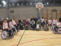 101,5 ans... Rita était parmi les supporters de l'équipe handibasket de l'Elan Chalon 