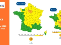Neige et verglas : l'Ile-de-France en vigilance orange dès samedi 20 heures, six départements du Massif central à partir de minuit
