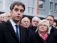 En visite à Dijon, Gabriel Attal est venu défendre la nomination du Catherine Vautrin au gouvernement 