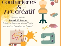 « Puces des couturières et art créatif » - Une vente spéciale proposée chez Emmaüs Chalon samedi prochain 